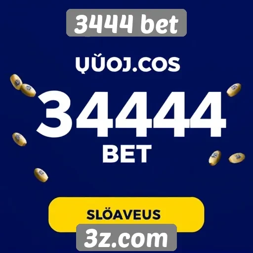Bônus e promoções disponíveis na plataforma 3444 bet