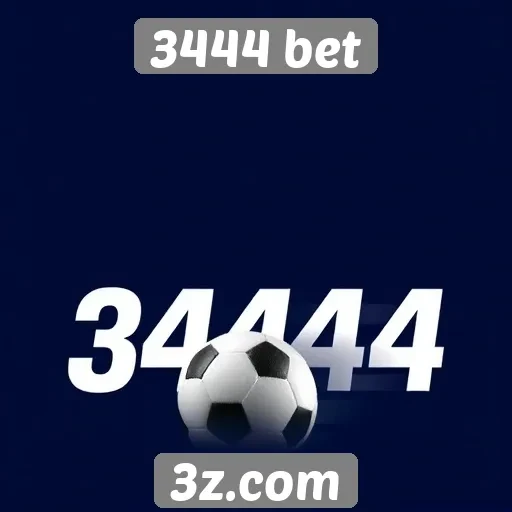 Apostas esportivas disponíveis na plataforma 3444 bet