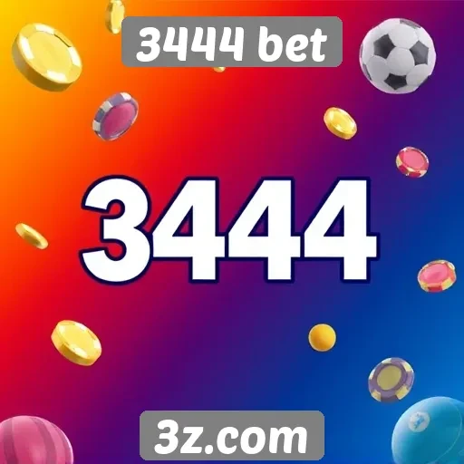 Variedade de jogos disponíveis na 3444 bet